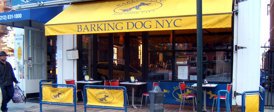 are dogs allowed in restaurants in new york state